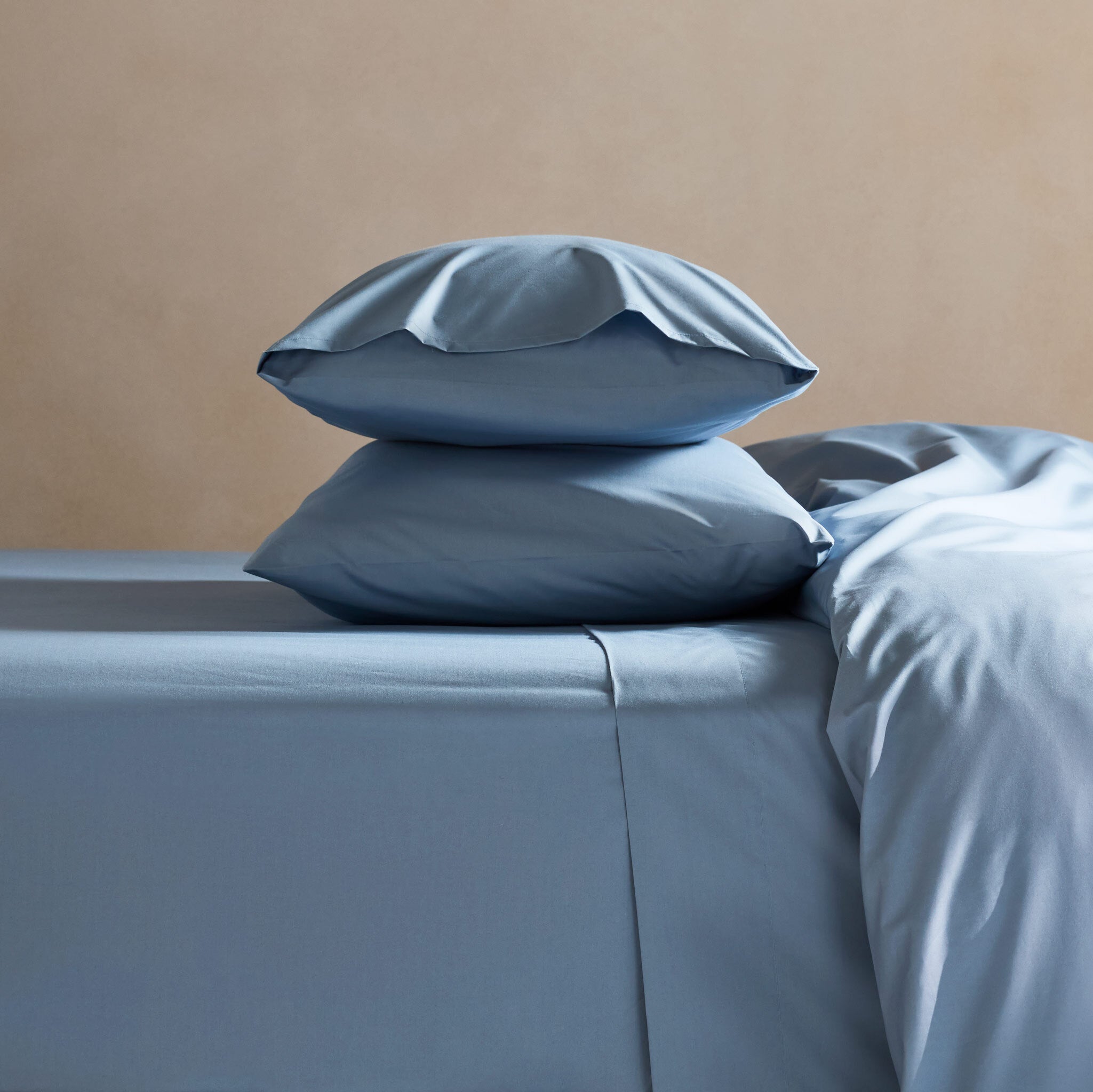 Classic Percale No Flat Sheet Set Bundle