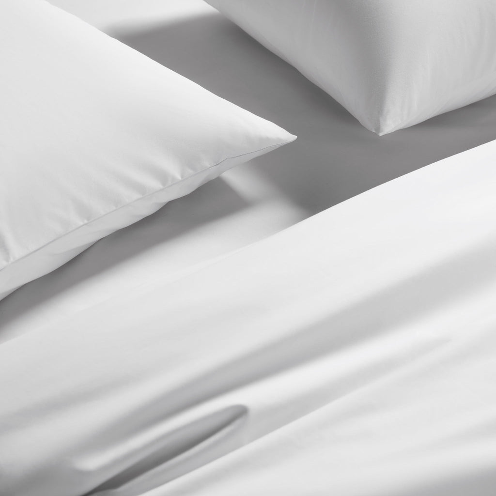Classic Percale No Flat Sheet Set Bundle