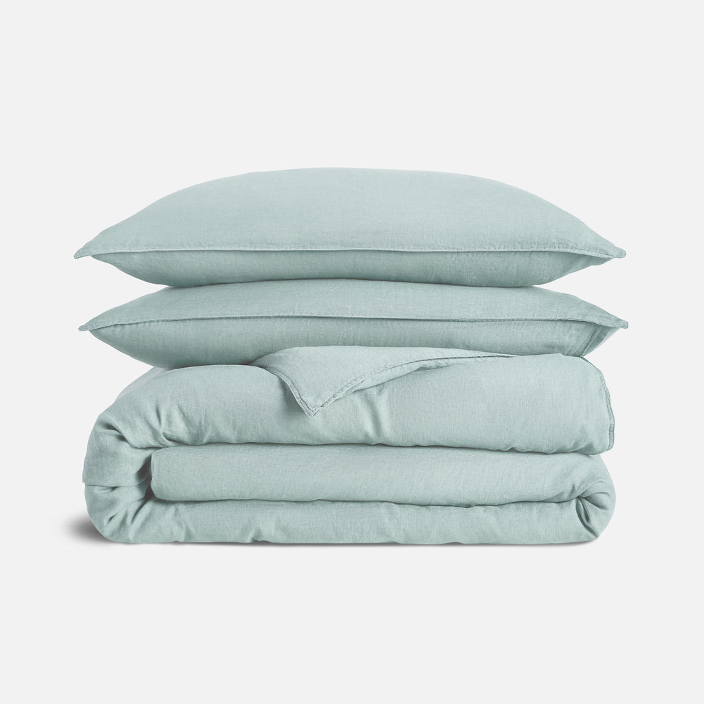 Washed European Linen Duvet Set