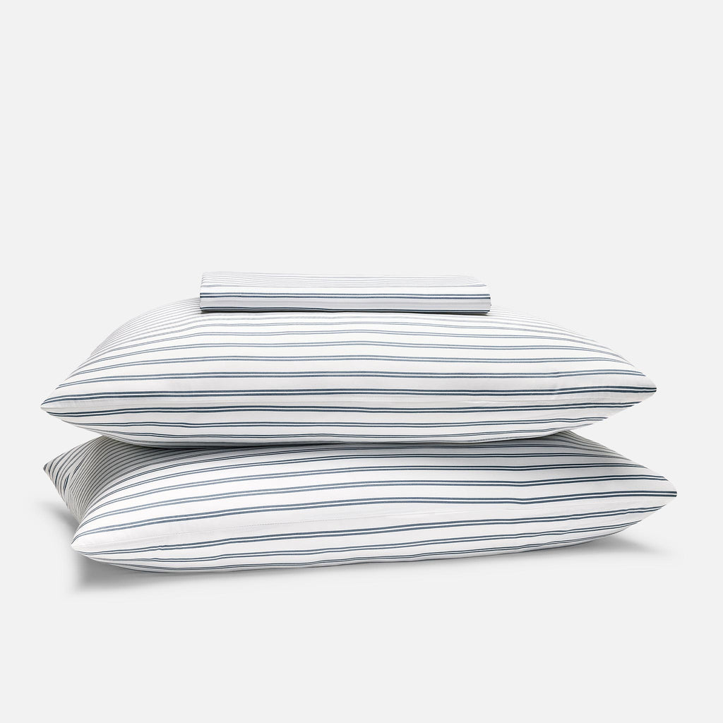 Classic Percale No Flat Sheet Set Bundle