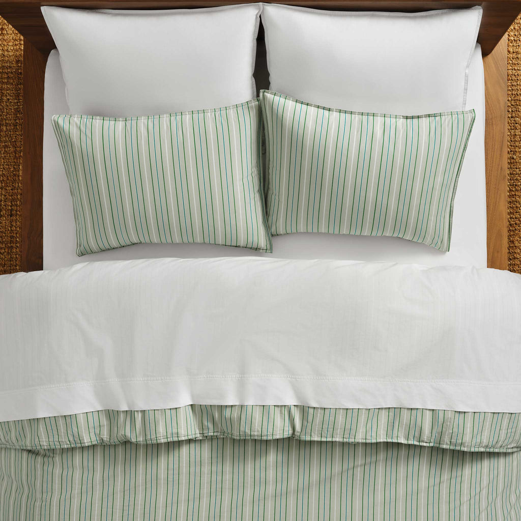 Washed Classic Percale Duvet Set