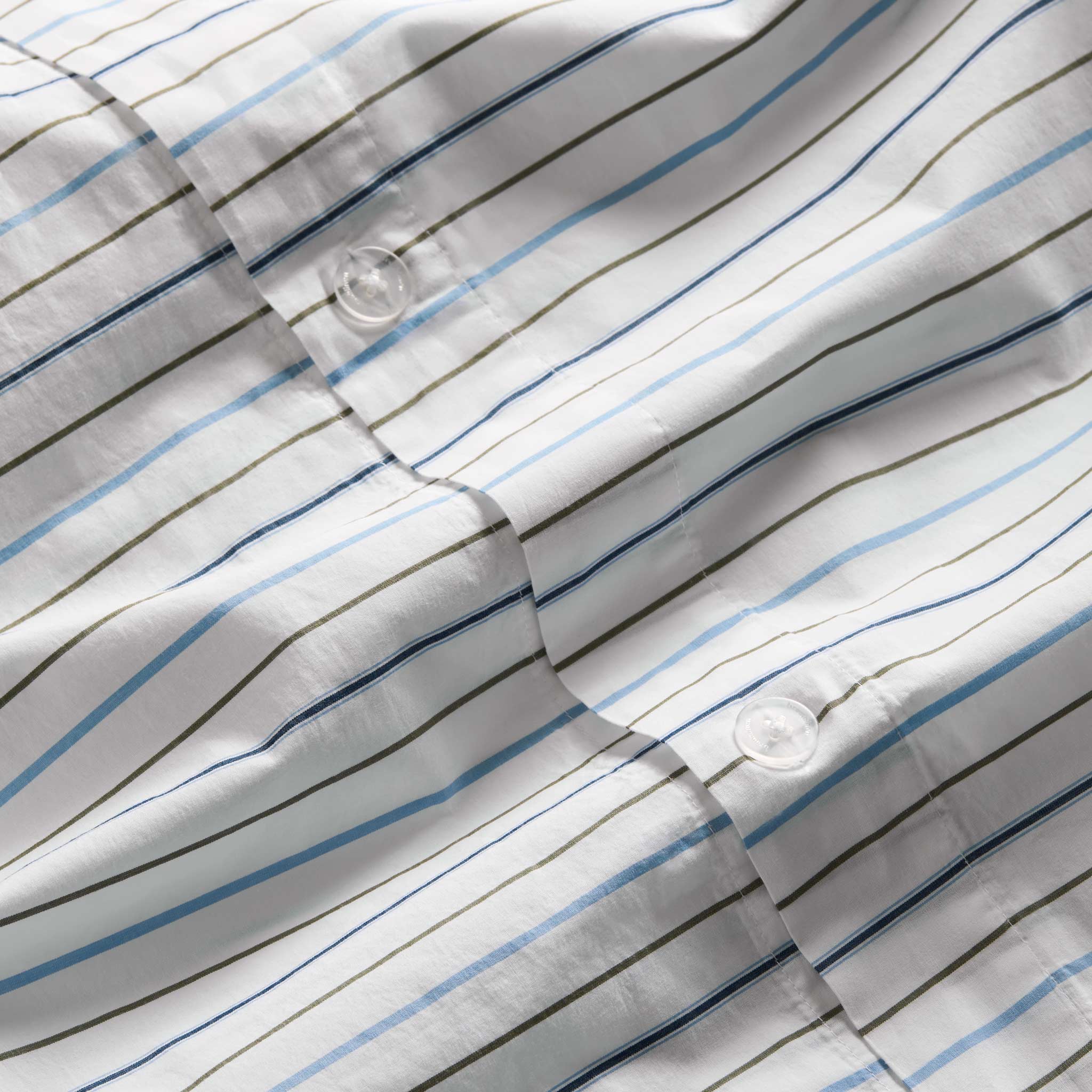 Washed Classic Percale Duvet Set