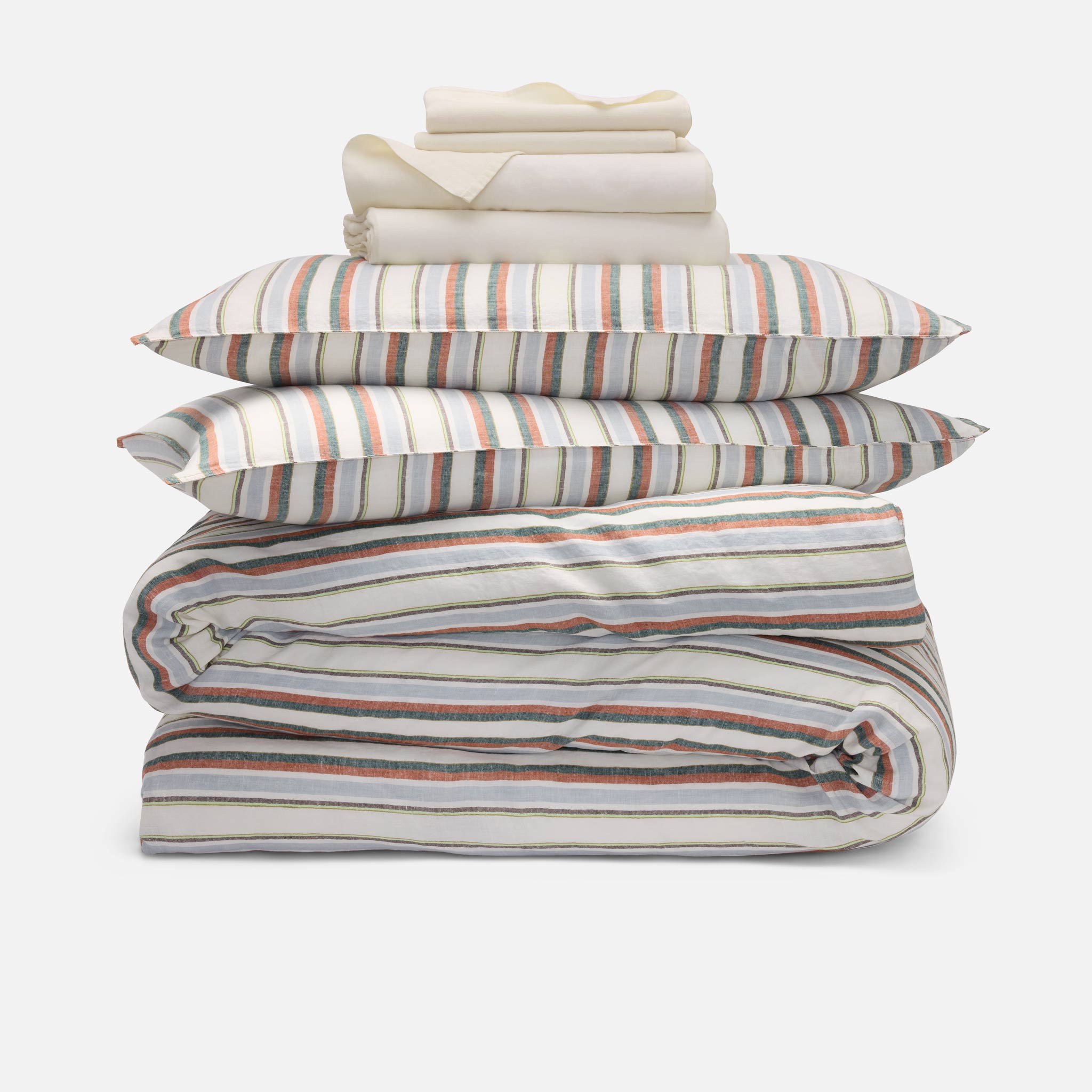 Washed European Linen Hardcore Sheet Bundle
