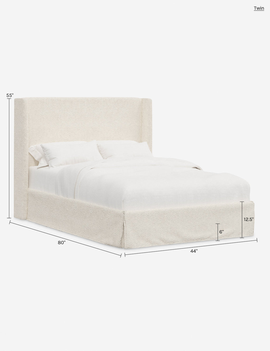 Adara Slipcover Bed