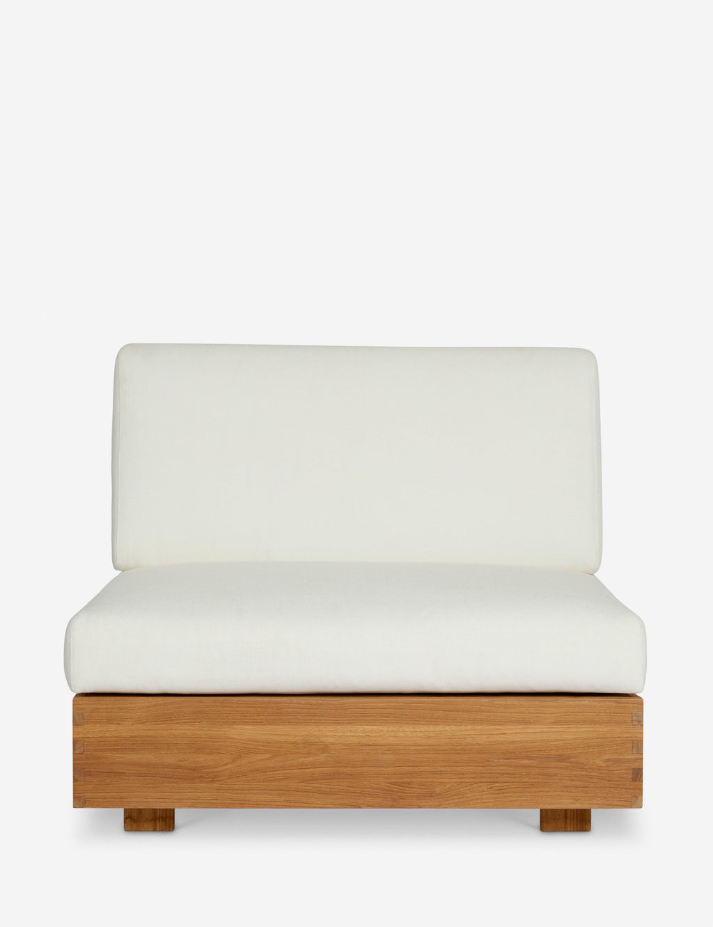 Abbot Outdoor Armless Accent Chair by Sarah Sherman Samuel