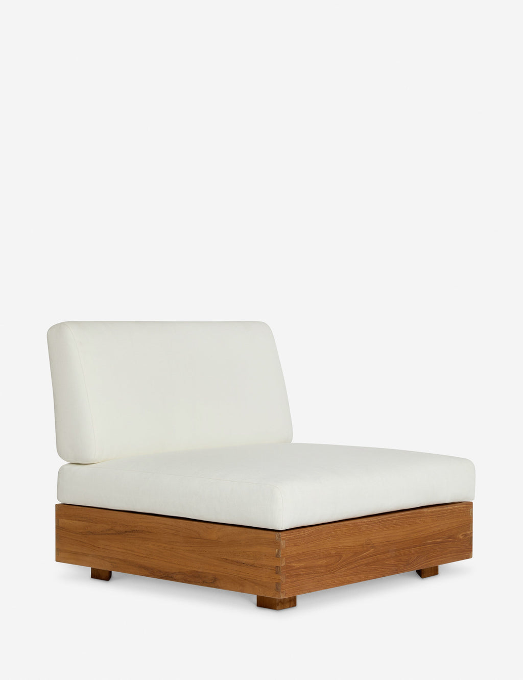 Abbot Outdoor Armless Accent Chair by Sarah Sherman Samuel