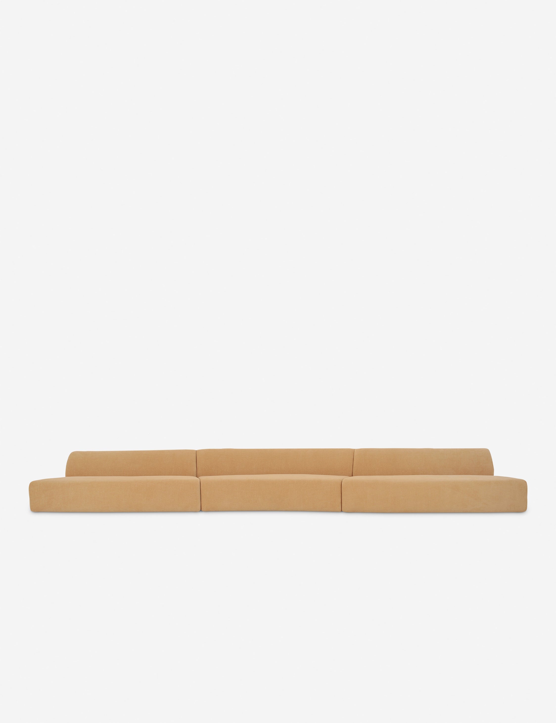 Accardi Modular Wave Sectional Sofa