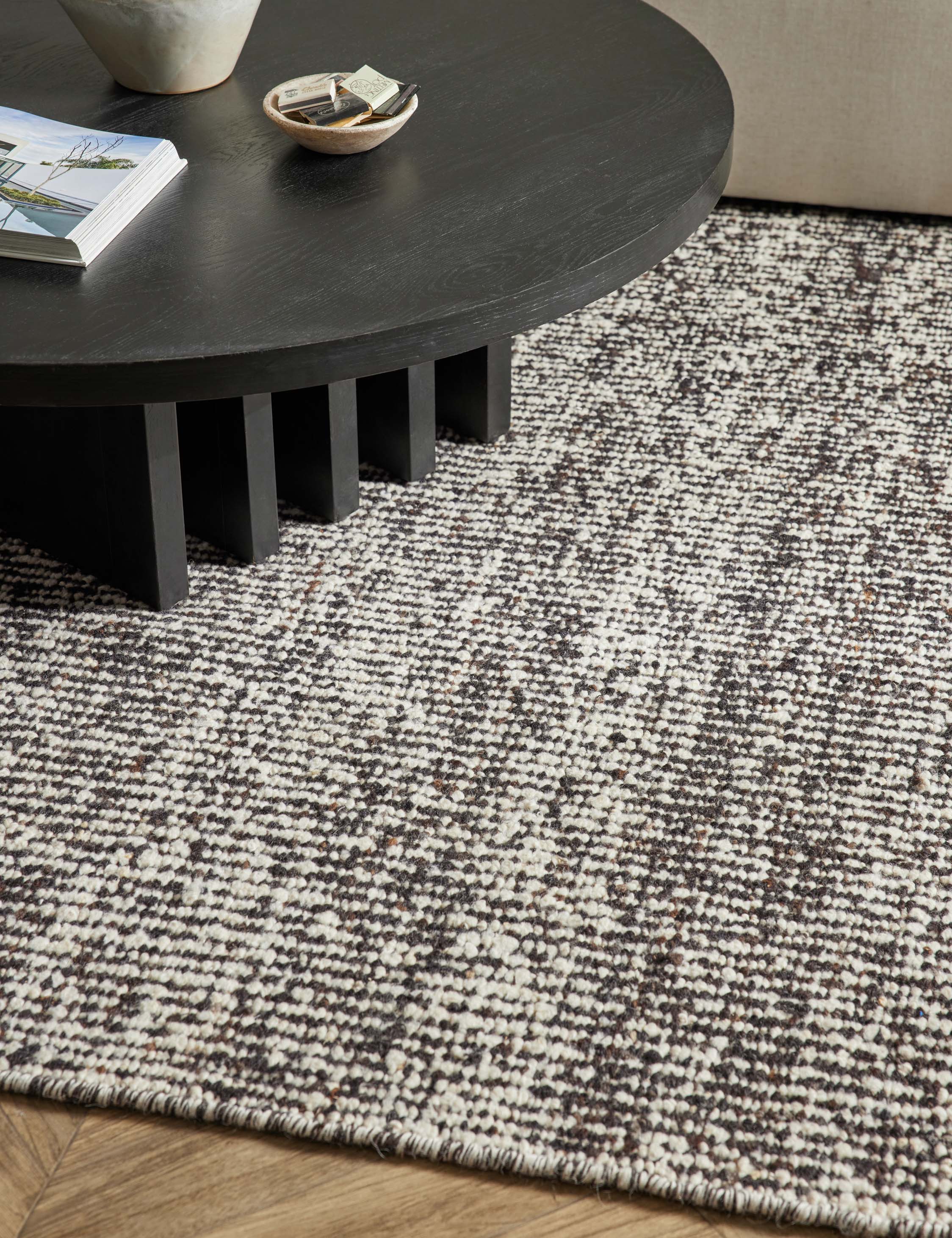 Tapis en laine tissé main Taos