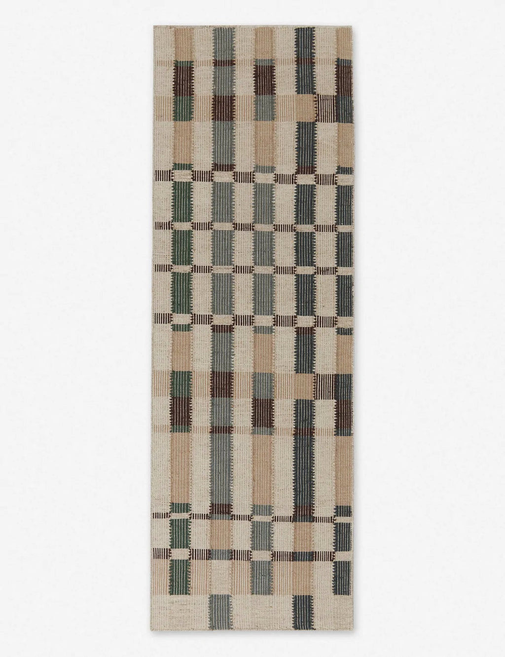 Tapis en laine tissée à plat Marli par Nina Freudenberger