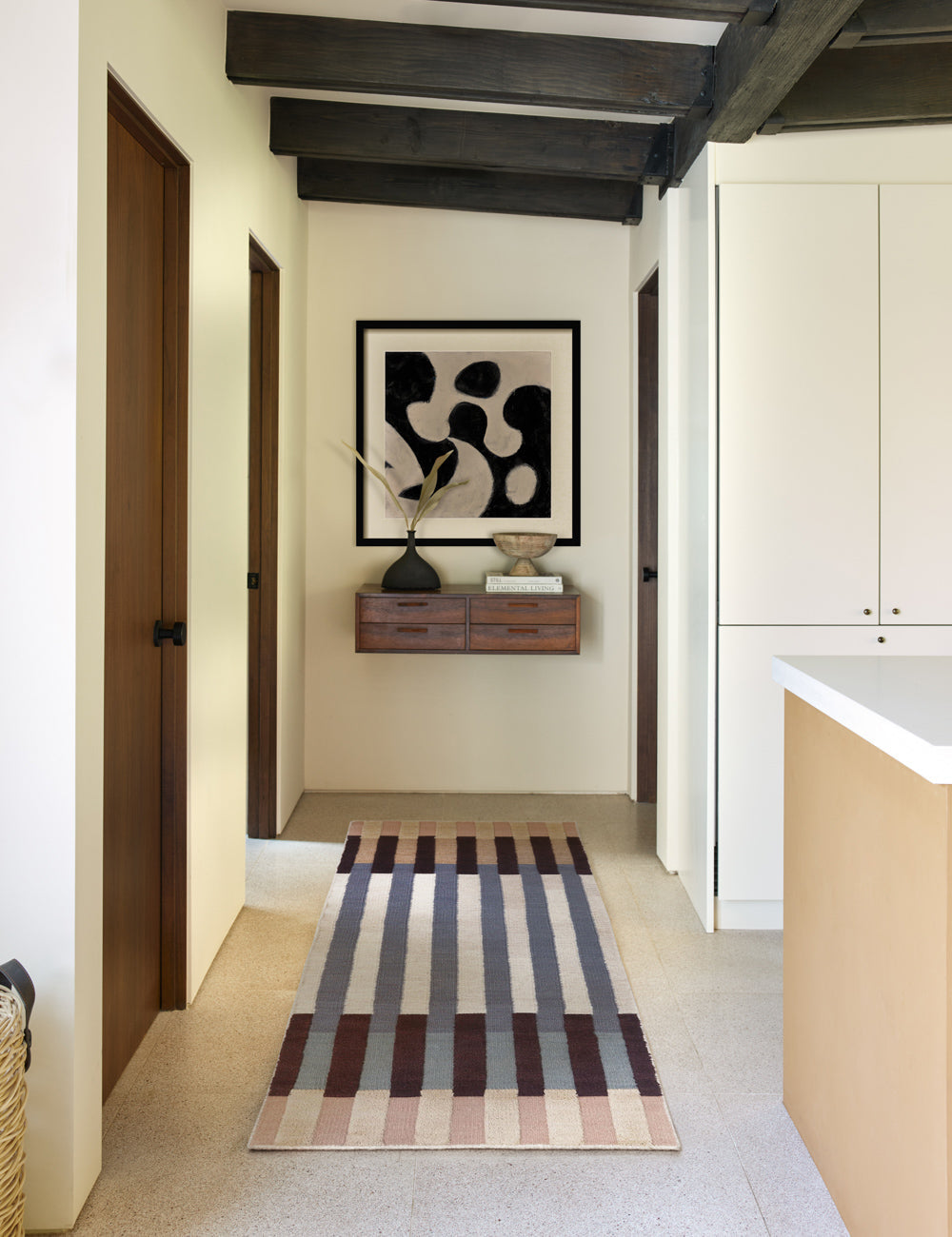 Tapis Otti en laine noué main par Nina Freudenberger