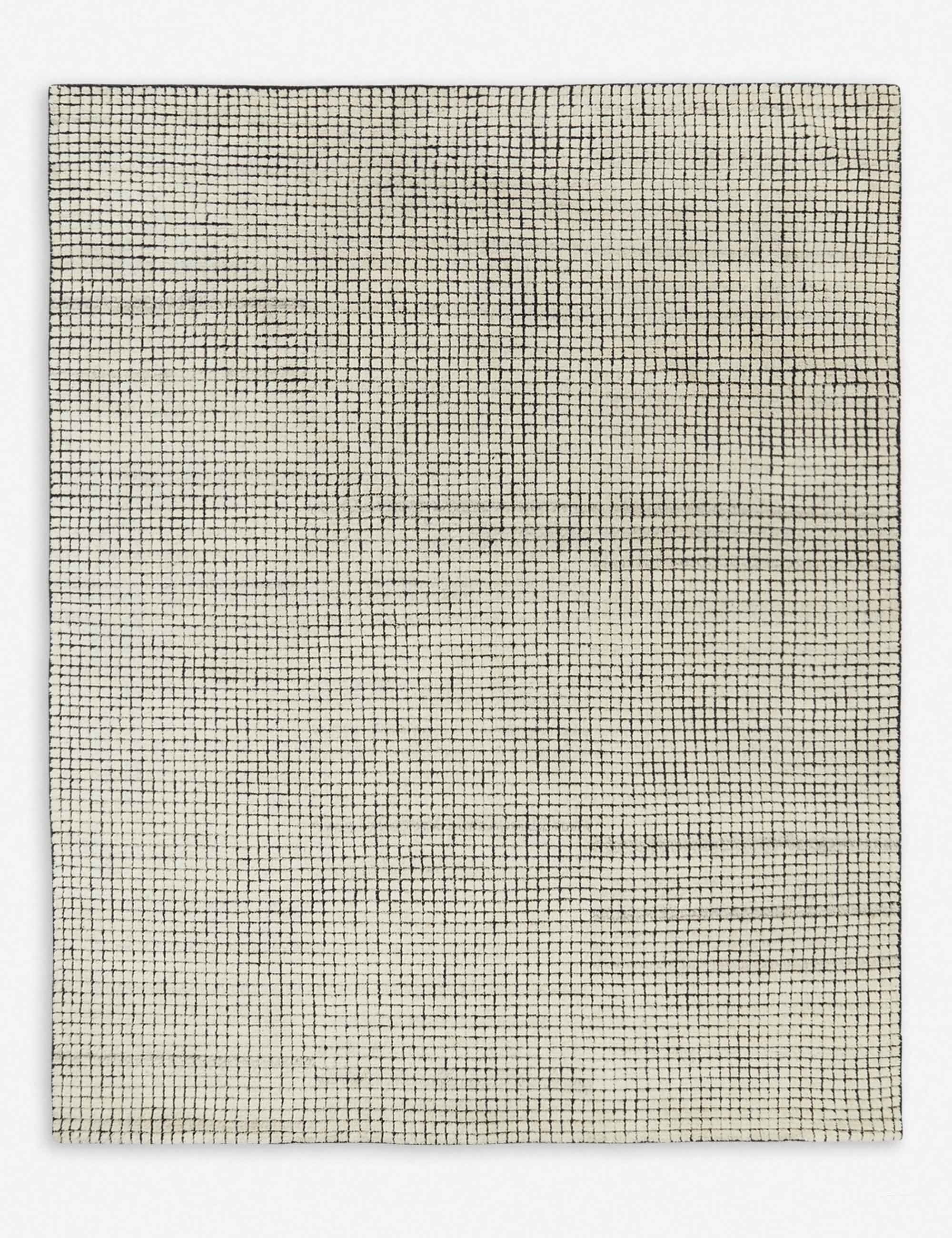 Tapis en laine noué à la main